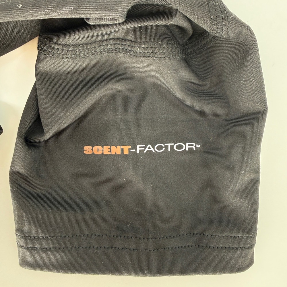 Habit Mens‎ XL Quarter Zip Performance Shirt Scent-Factor Black Camo PT1350 - Picture 7 of 7